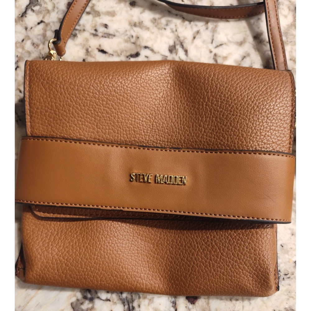 steve madden tan Taupe crossbody Purse Handbag